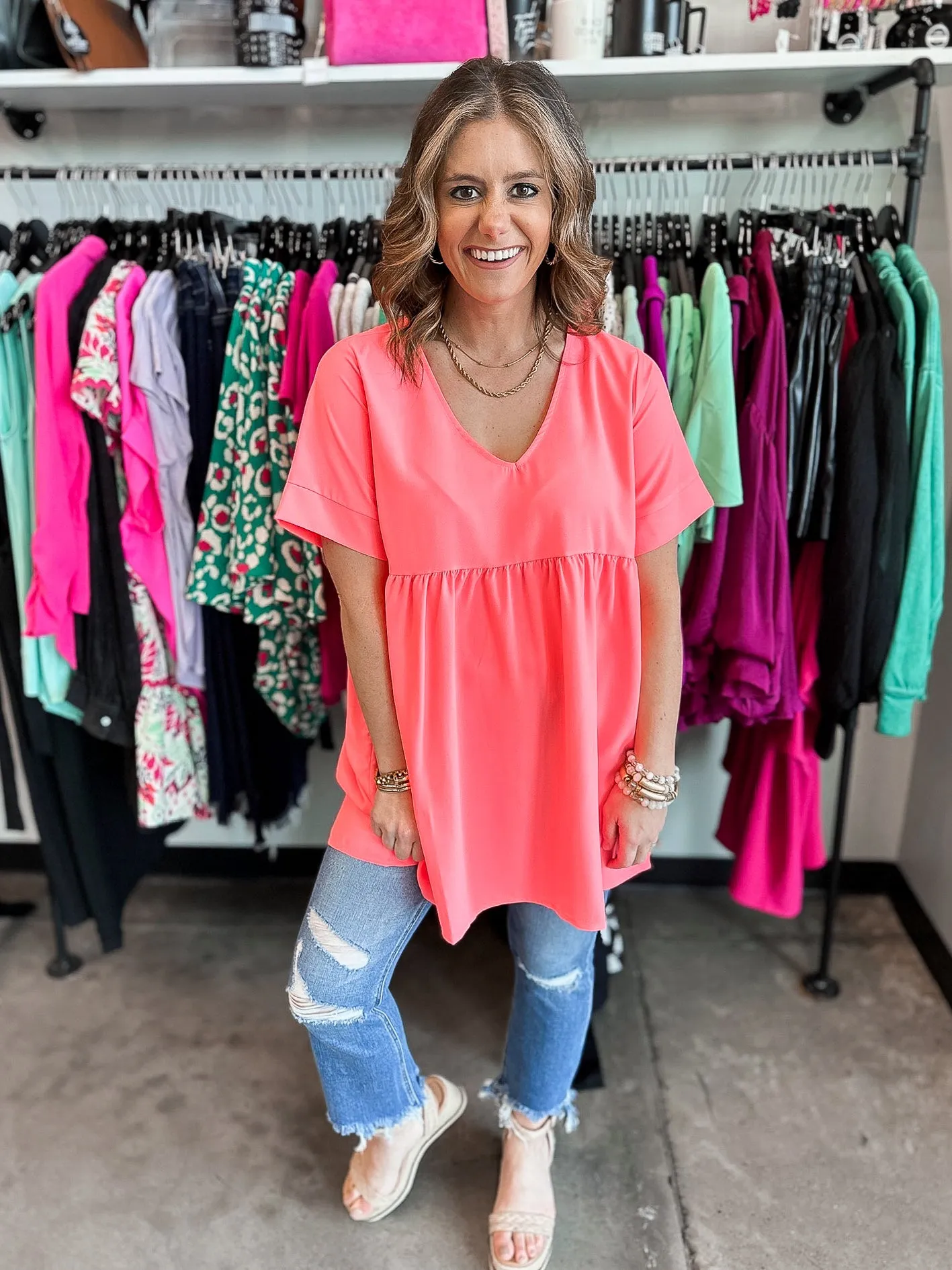 Skipper Babydoll Tunic