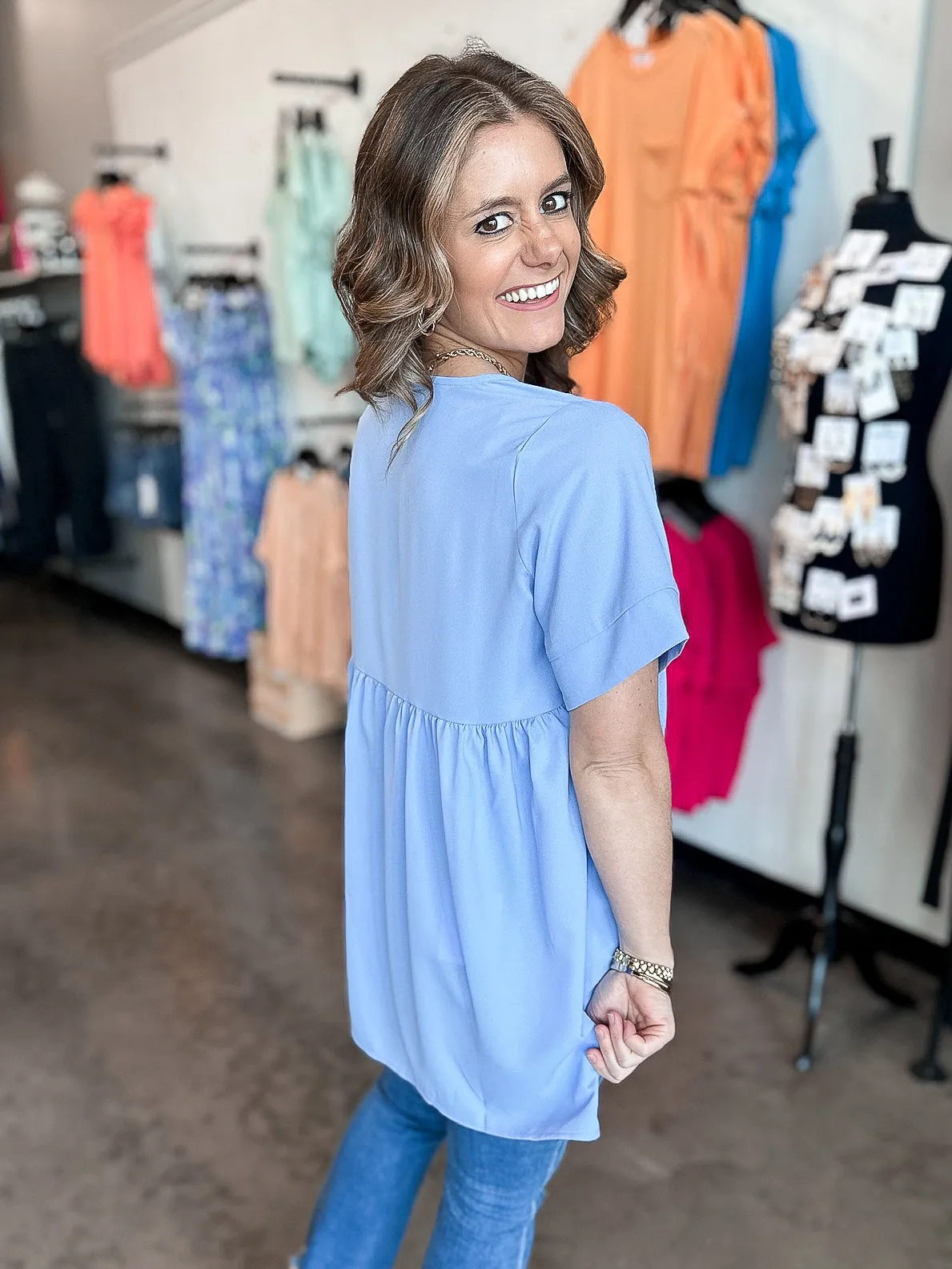 Skipper Babydoll Tunic