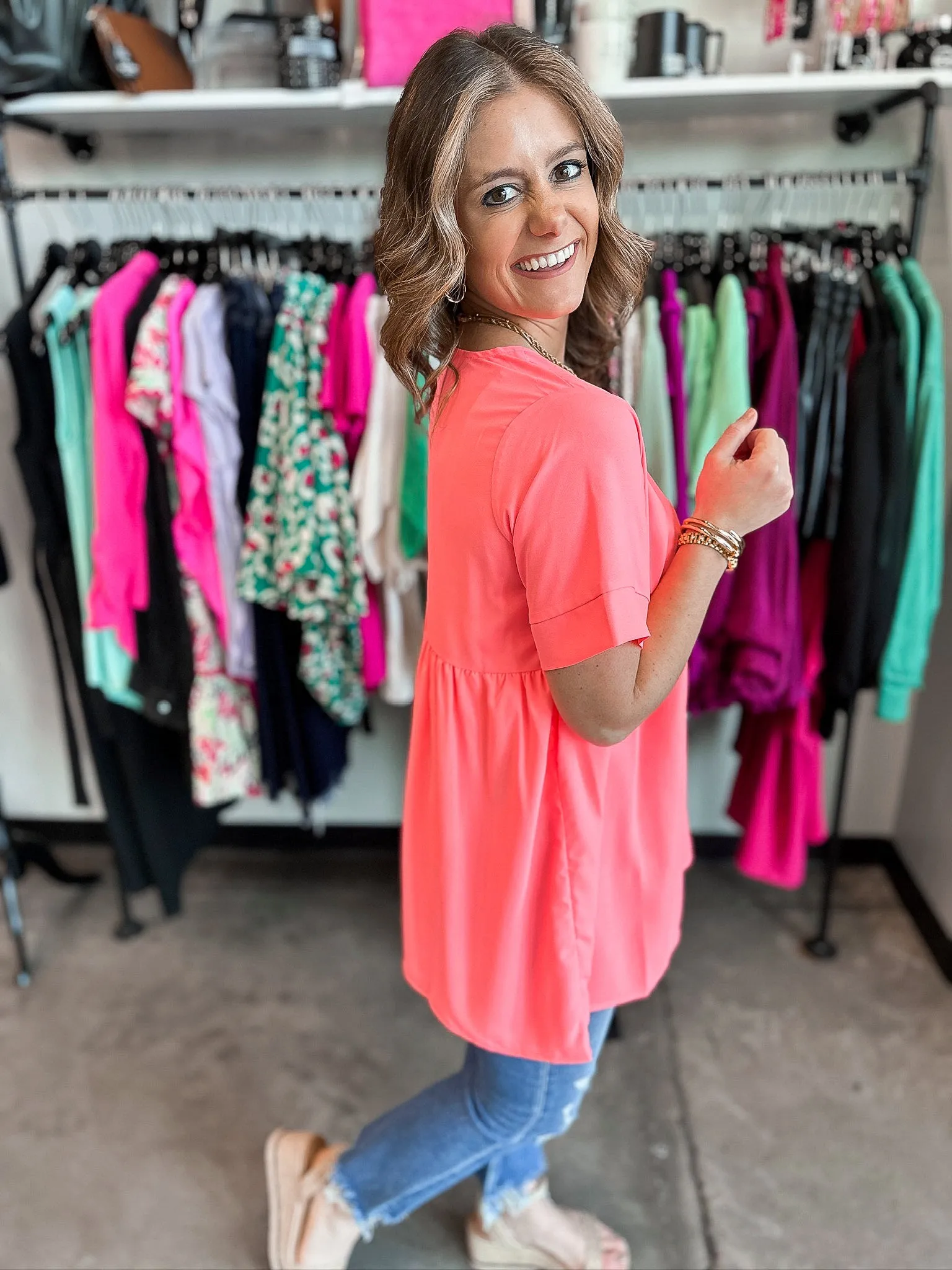 Skipper Babydoll Tunic