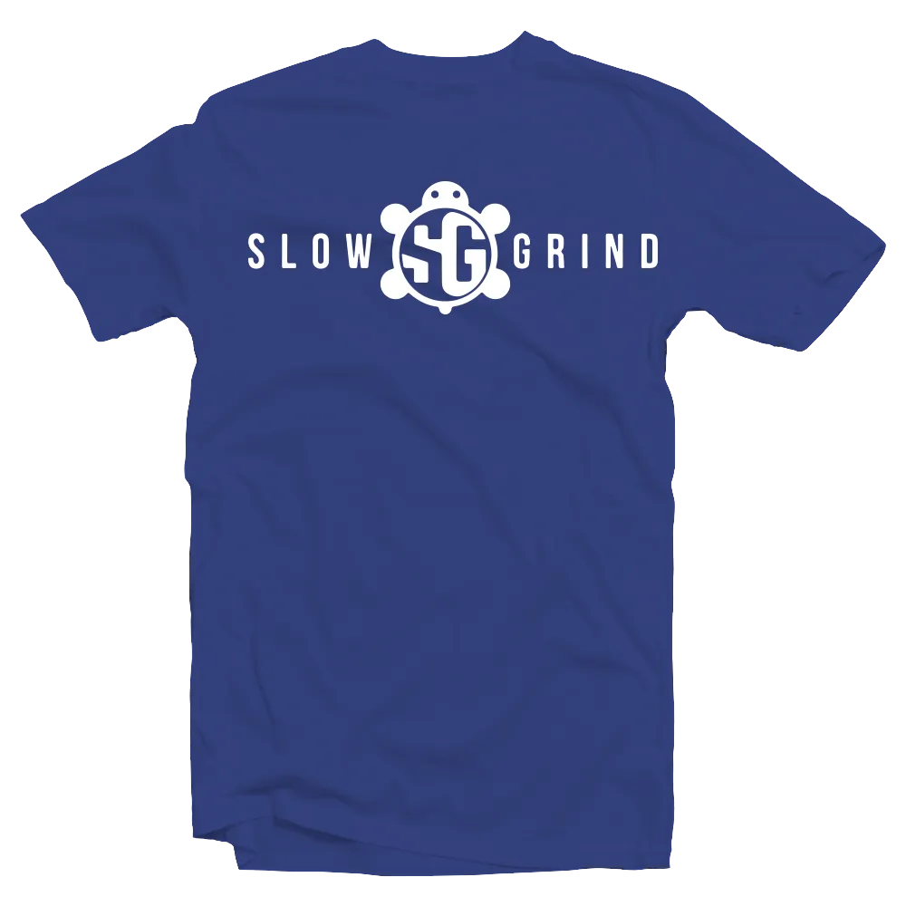 SlowGrind™️ Original Tee (Royal/ White)