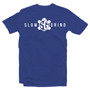 SlowGrind™️ Original Tee (Royal/ White)