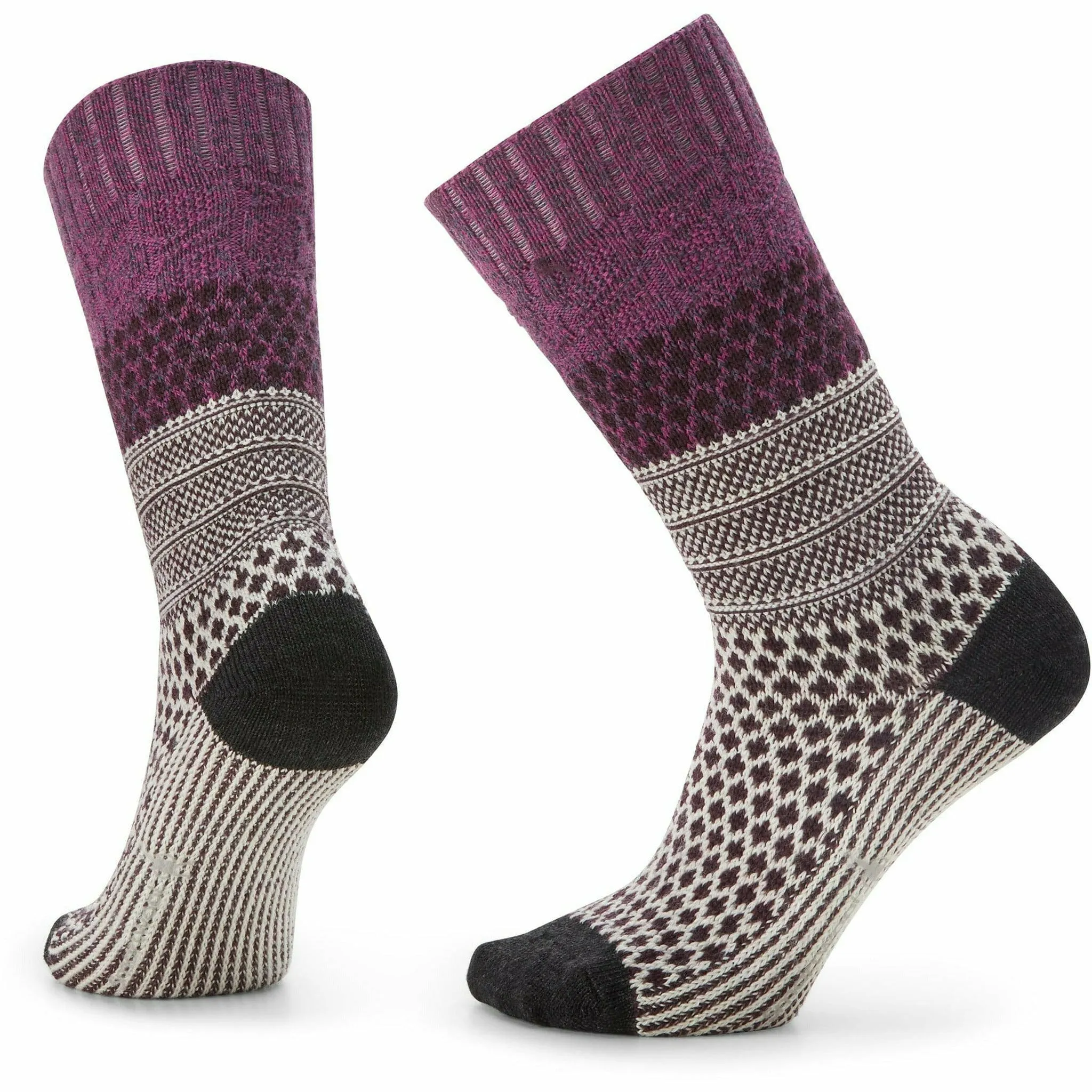 Smartwool Womens Everyday Popcorn Cable Crew Socks