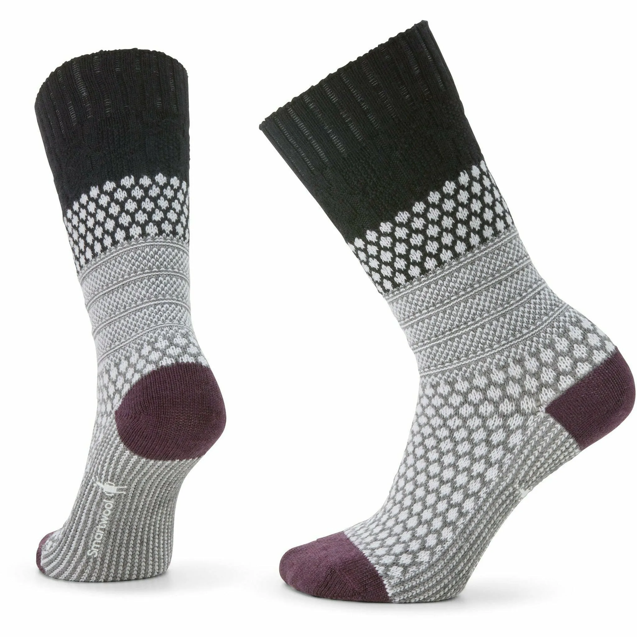 Smartwool Womens Everyday Popcorn Cable Crew Socks
