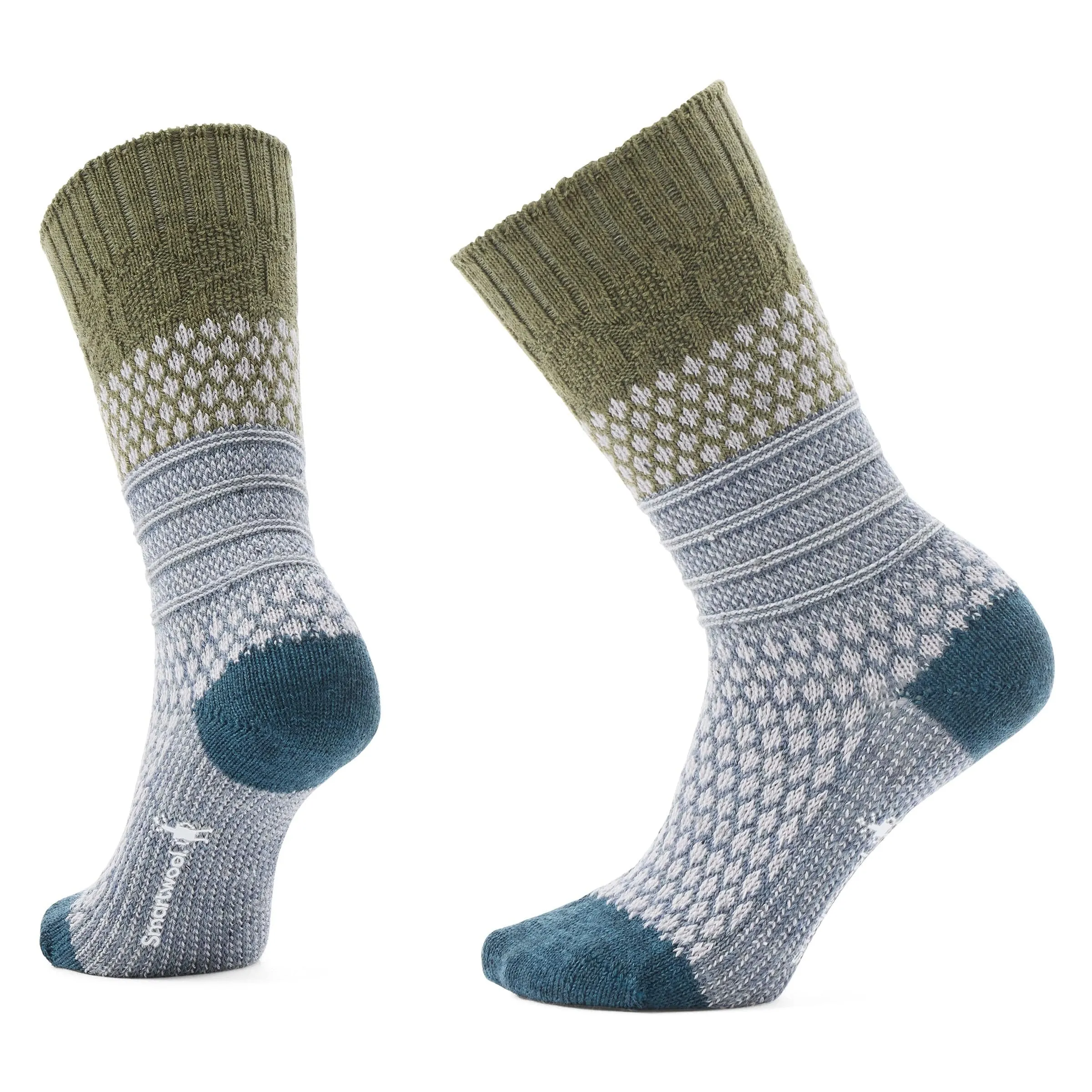 Smartwool Womens Everyday Popcorn Cable Crew Socks