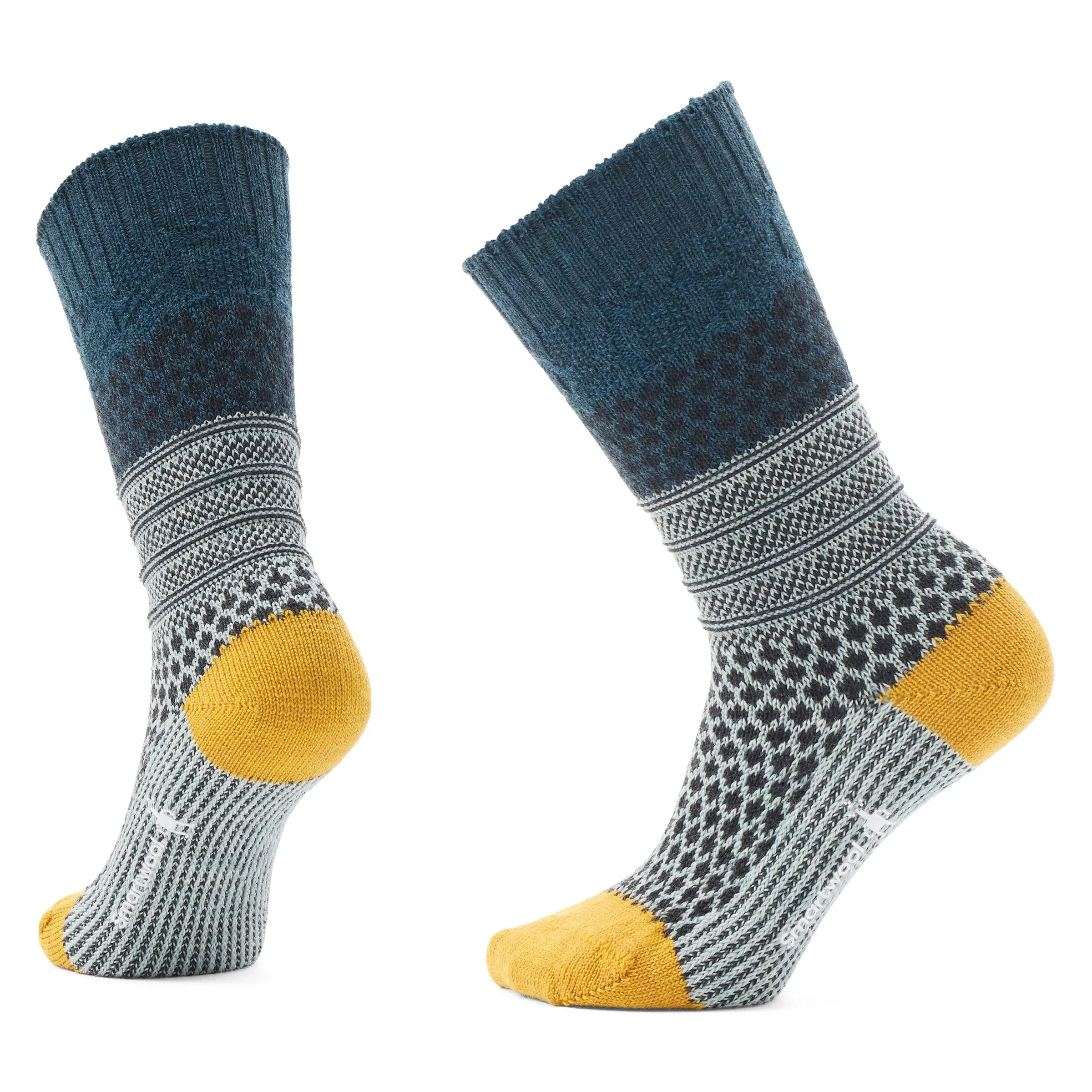 Smartwool Womens Everyday Popcorn Cable Crew Socks