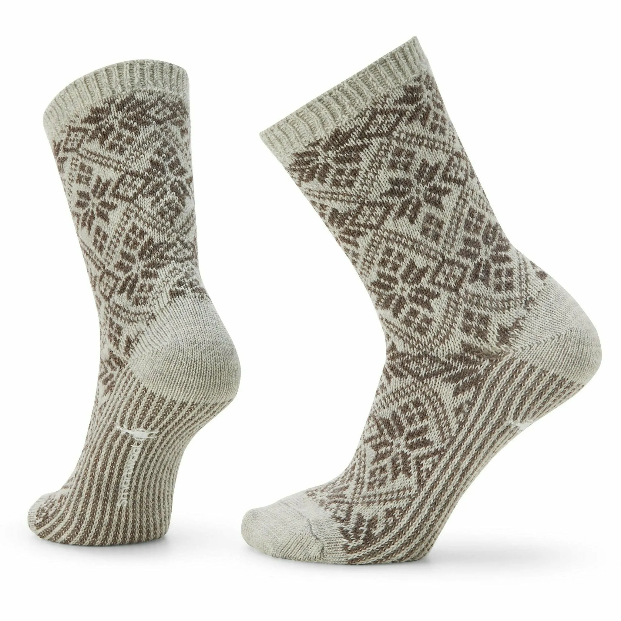 Smartwool Womens Everyday Traditional Snowflake Crew Socks
