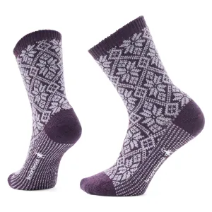 Smartwool Womens Everyday Traditional Snowflake Crew Socks