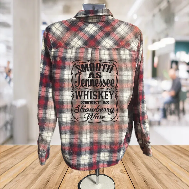 Smooth as Tennessee Whiskey Button Down Shirt: XL