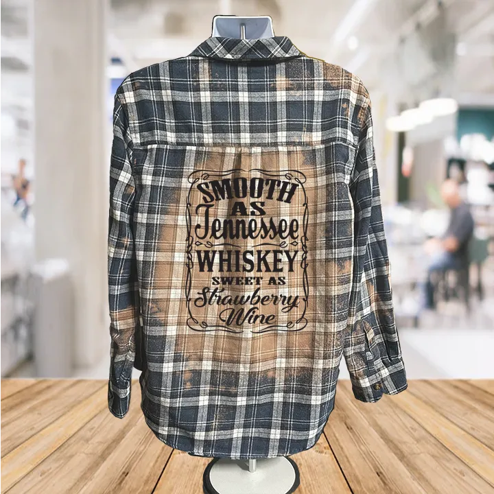 Smooth as Tennessee Whiskey Button Down Shirt: XL