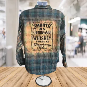 Smooth as Tennessee Whiskey Button Down Shirt: XL