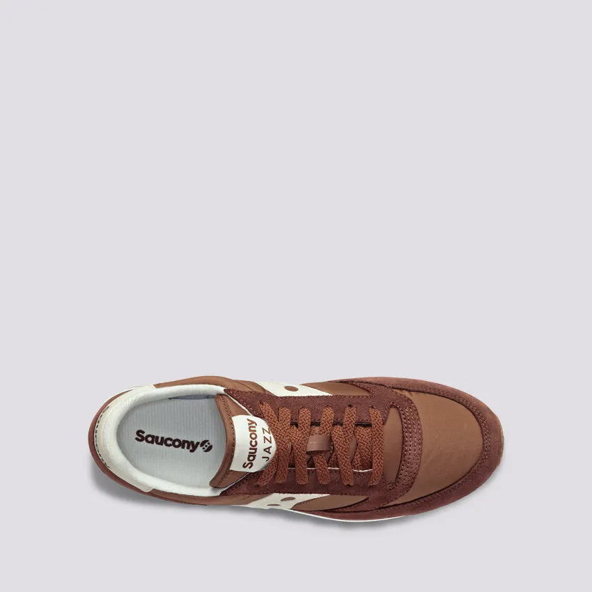 SNEAKERS SAUCONY JAZZ BROWN CREAM