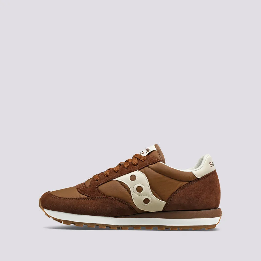 SNEAKERS SAUCONY JAZZ BROWN CREAM