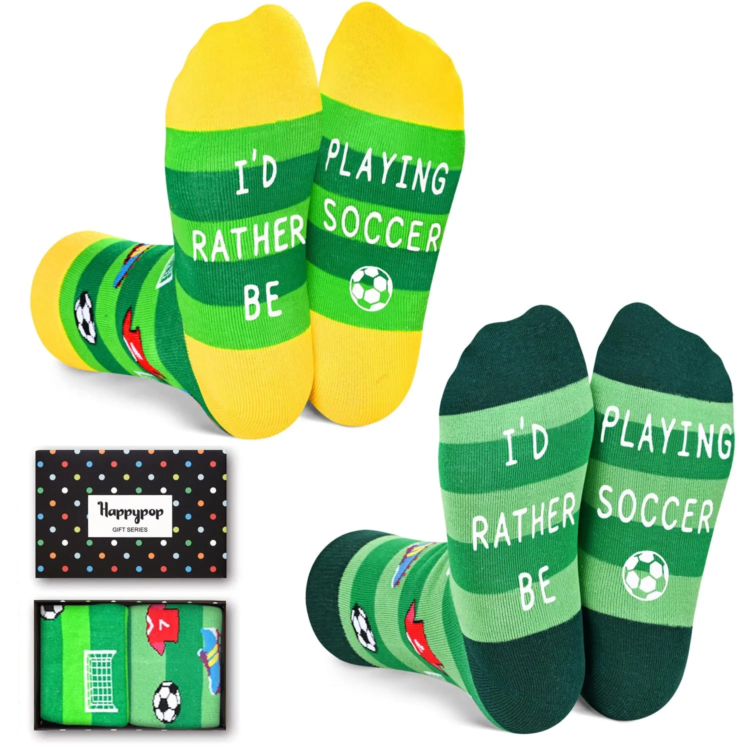 Soccer Gifts For Boys Girls Kids, Funny Novelty Soccer Kids Boys Girls Socks