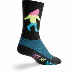 SockGuy Sasquatch 2 Neon Turbo Wool Crew Socks