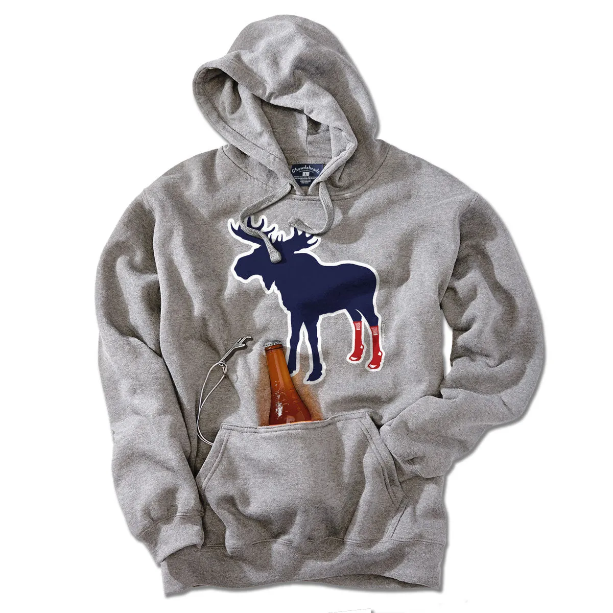 Socks on Moose Tailgater Hoodie