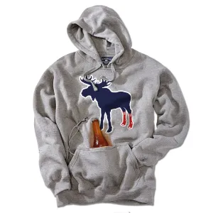 Socks on Moose Tailgater Hoodie