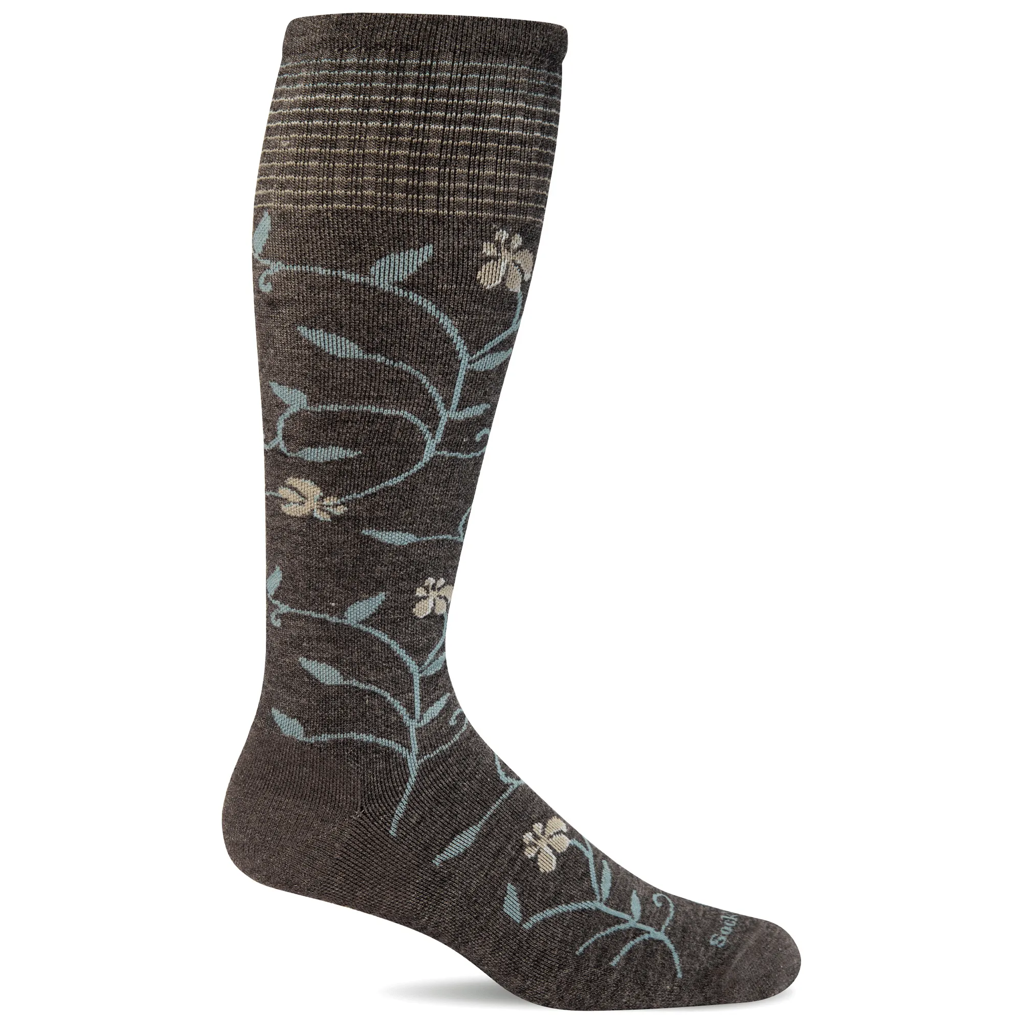 Sockwell Womens Full Sun Wide Calf Fit Moderate Compression Socks