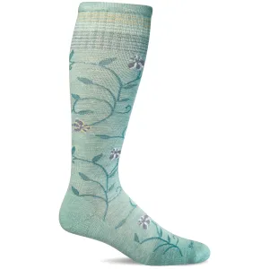 Sockwell Womens Full Sun Wide Calf Fit Moderate Compression Socks