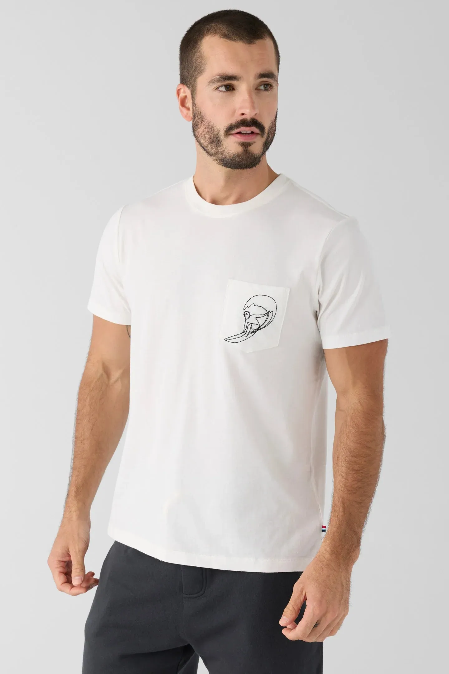 Sol Angeles Surfer Sunset Pocket Tee