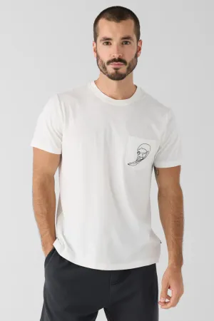 Sol Angeles Surfer Sunset Pocket Tee