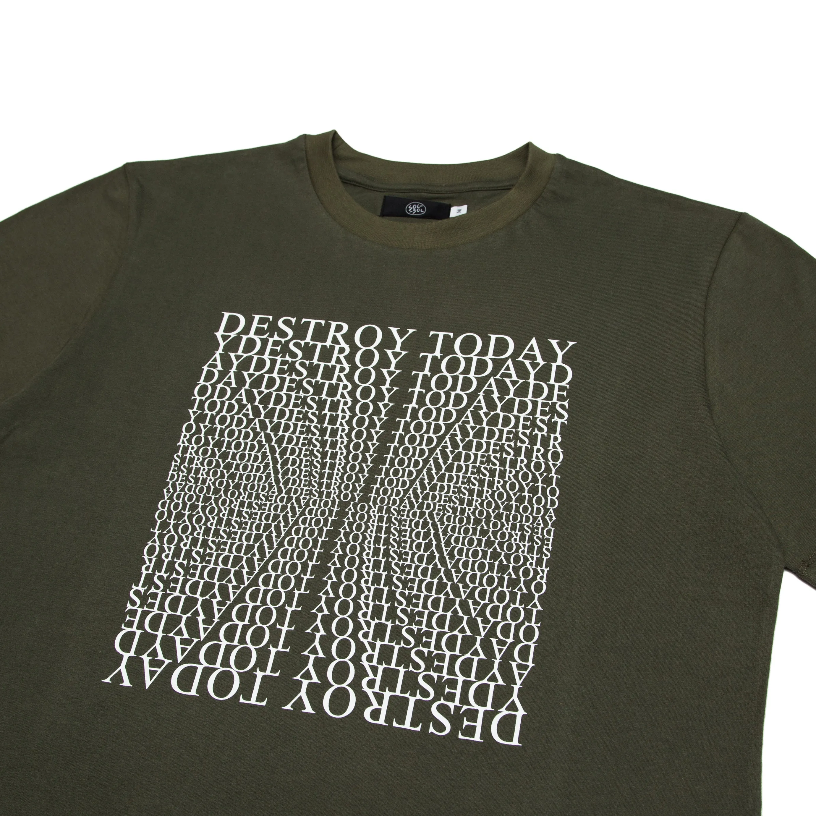 SOL SOL - Destroy Today T-Shirt - Olive