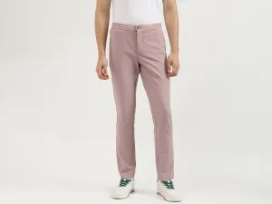 Solid Relaxed Fit Trousers