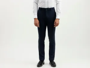 Solid Slim Fit Trousers