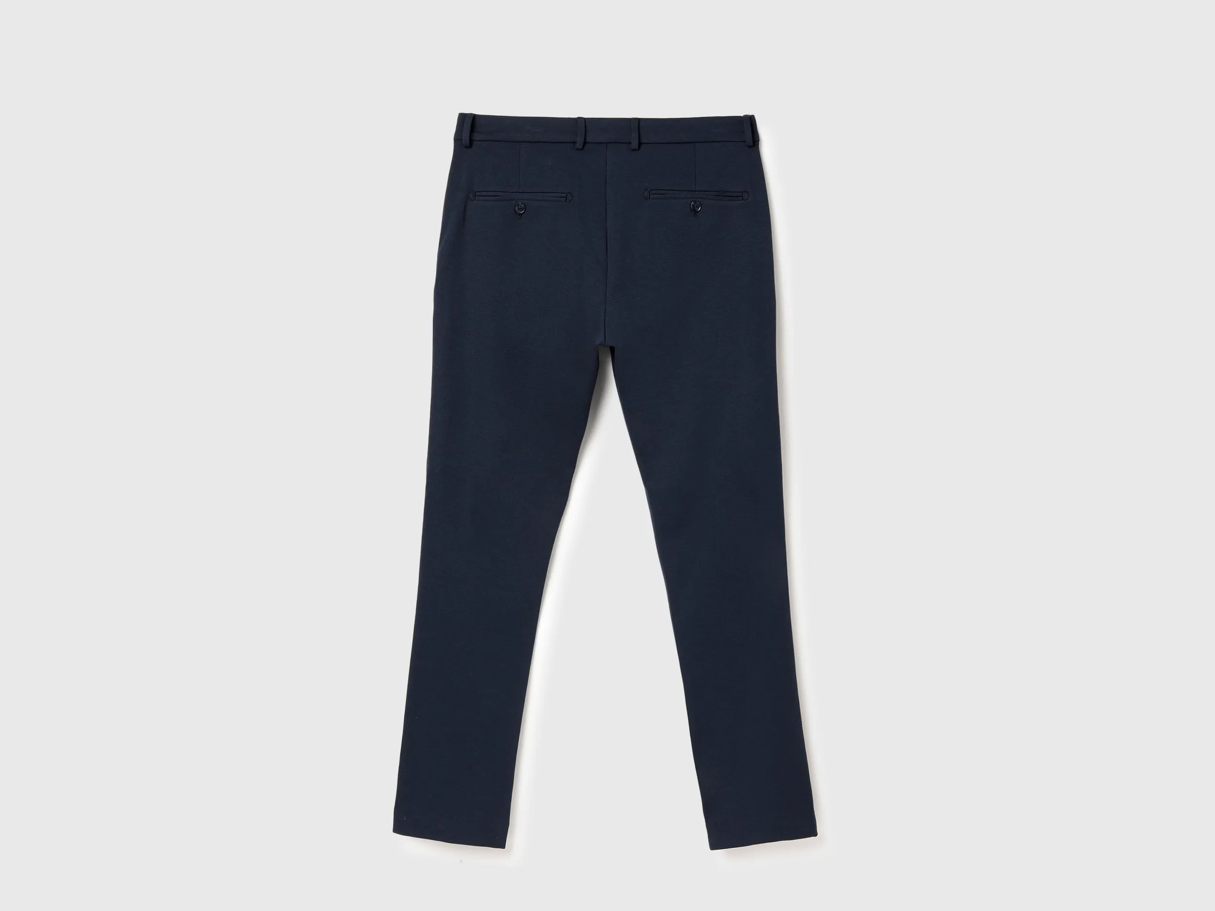 Solid Slim Fit Trousers