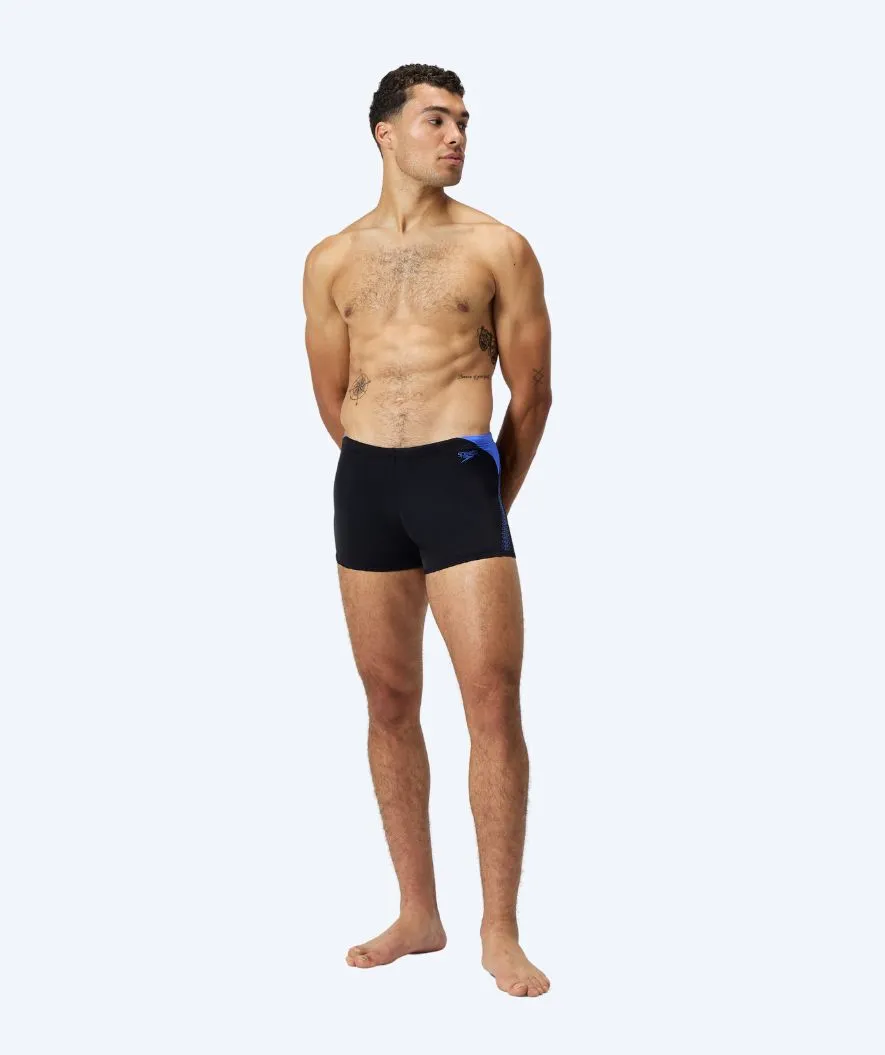 Speedo aquashorts för herr - Hyperboom Splice - Svart/blå