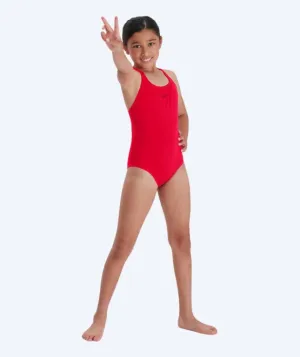 Speedo baddräkt för flickor - Endurance Medalist - Röd
