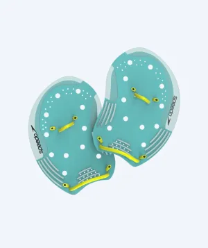 Speedo handpaddlar - I.M. Tech - Turkos/gul