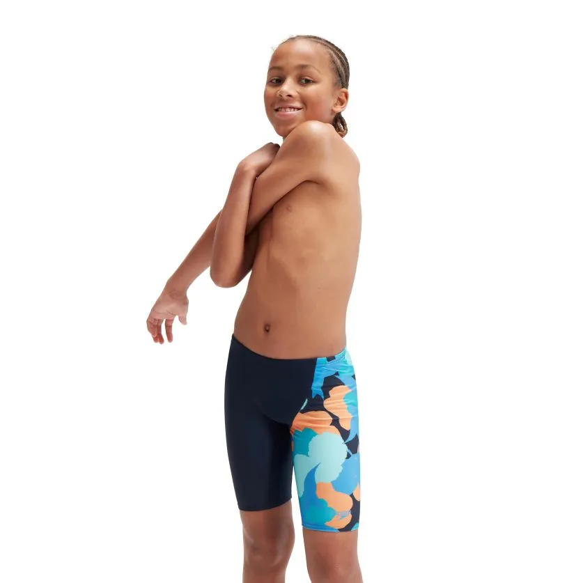 Speedo Junior Boys V-Cut Jammer - Mystic