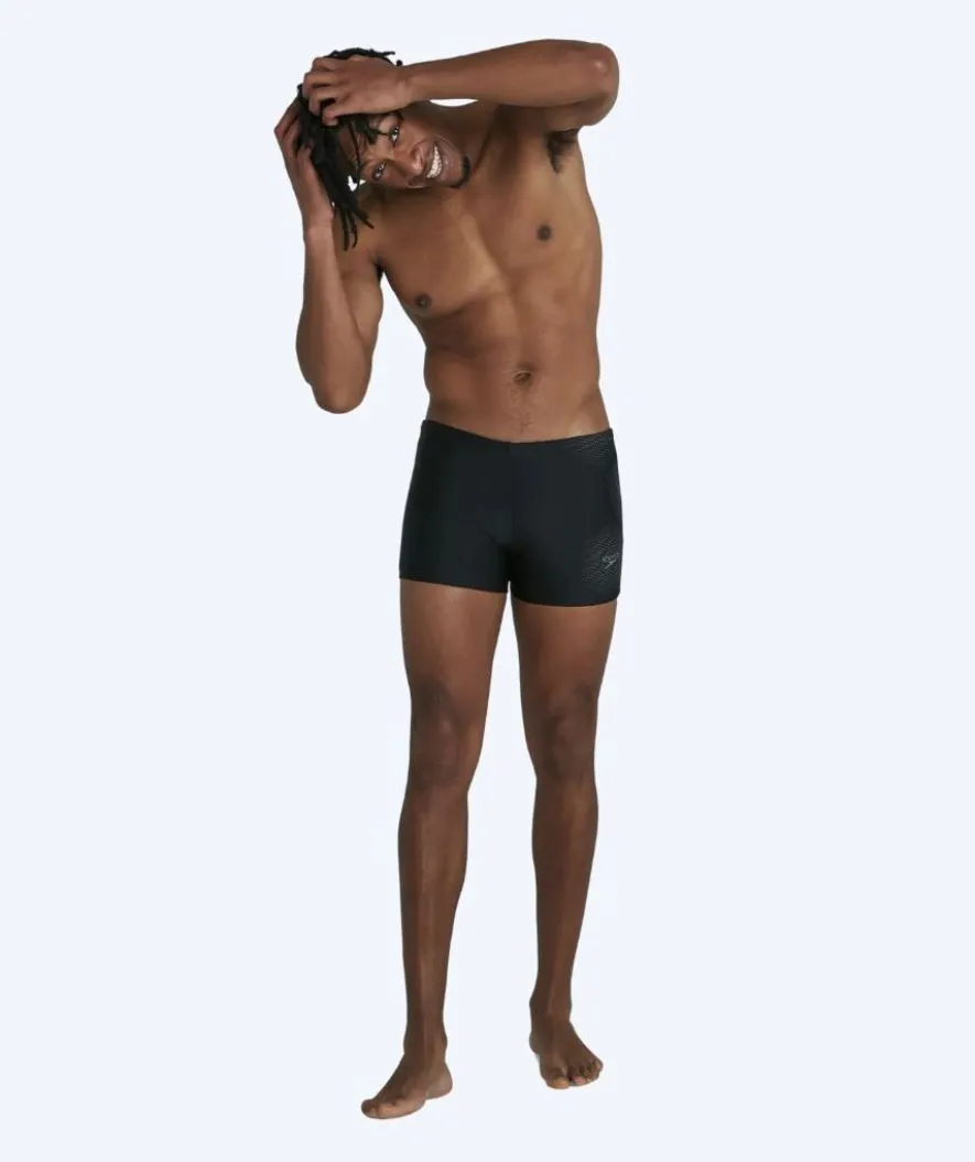 Speedo långa badbyxor för herr - Tech Placement - Svart