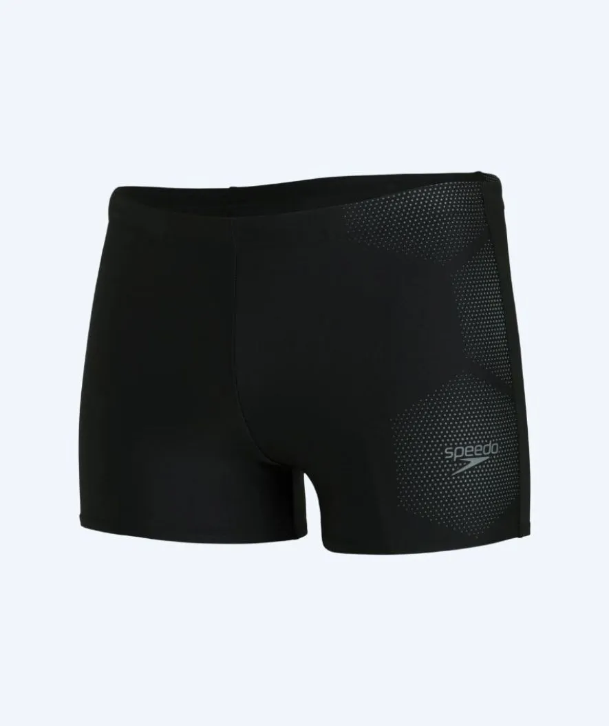 Speedo långa badbyxor för herr - Tech Placement - Svart