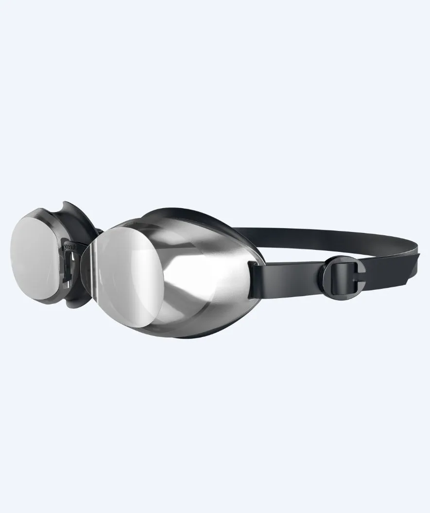 Speedo motionssimglasögon - Jet 2.0 - Svart/silver (Mirror linse)
