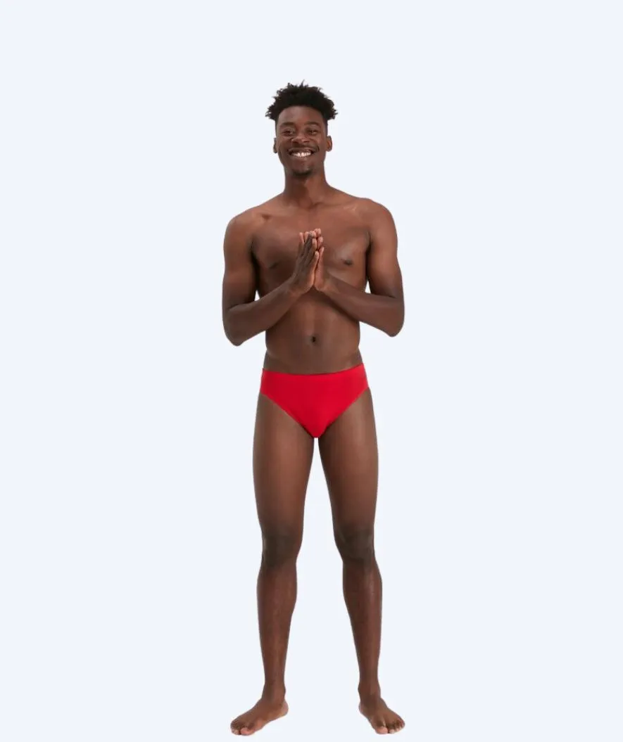 Speedo triangular swim trunks for men - ECO Endurance - Red