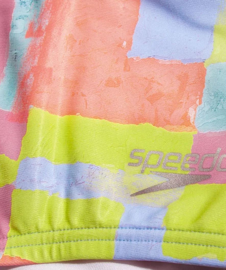 Speedo trunks for men - Club Training Allover - Pink/yellow