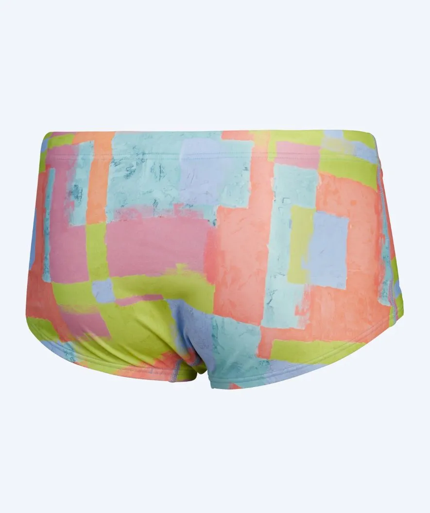 Speedo trunks for men - Club Training Allover - Pink/yellow