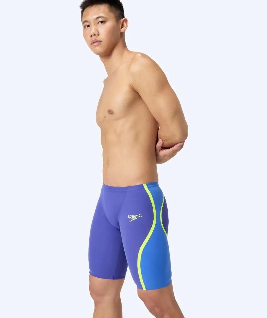 Speedo tävlingsbadbyxor för herr - LZR Pure Intent 2.0 - Blå/gul
