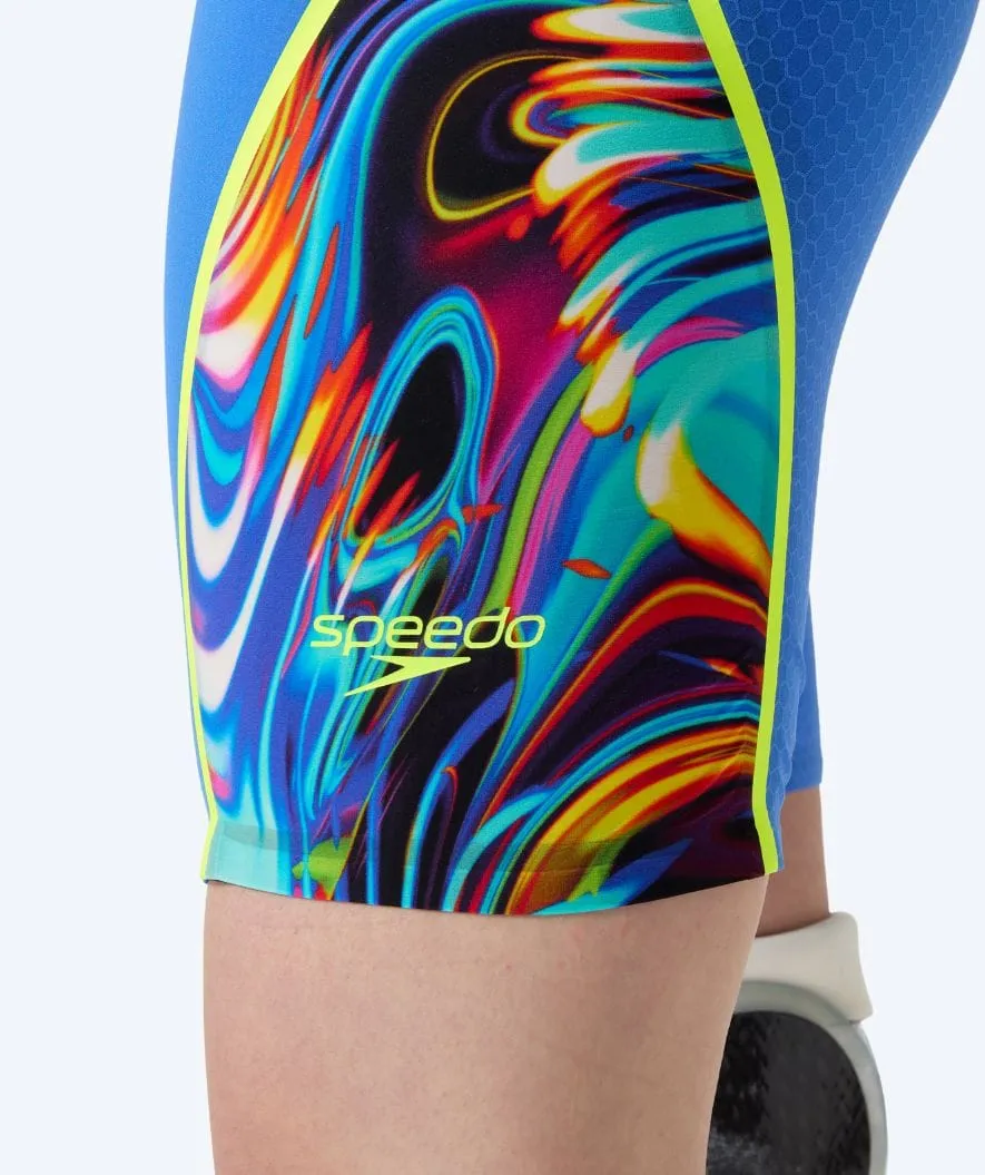 Speedo tävlingsbaddräkt för dam - LZR Pure Intent 2.0 - Ljusblå/multifärgad