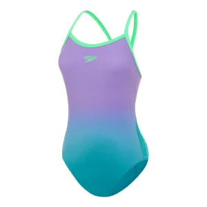 Speedo Womens Turnback One Piece - Ombre