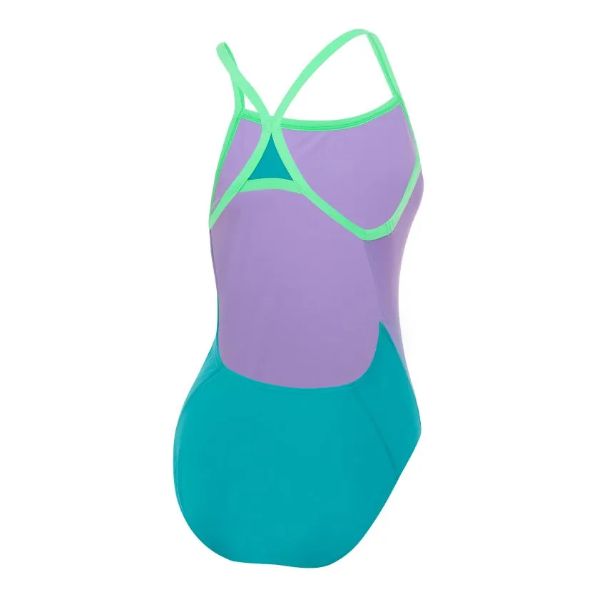 Speedo Womens Turnback One Piece - Ombre