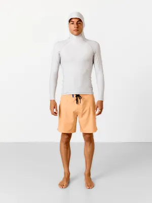 SPF50 Long Sleeve Hooded Rash Vest | Dove Grey