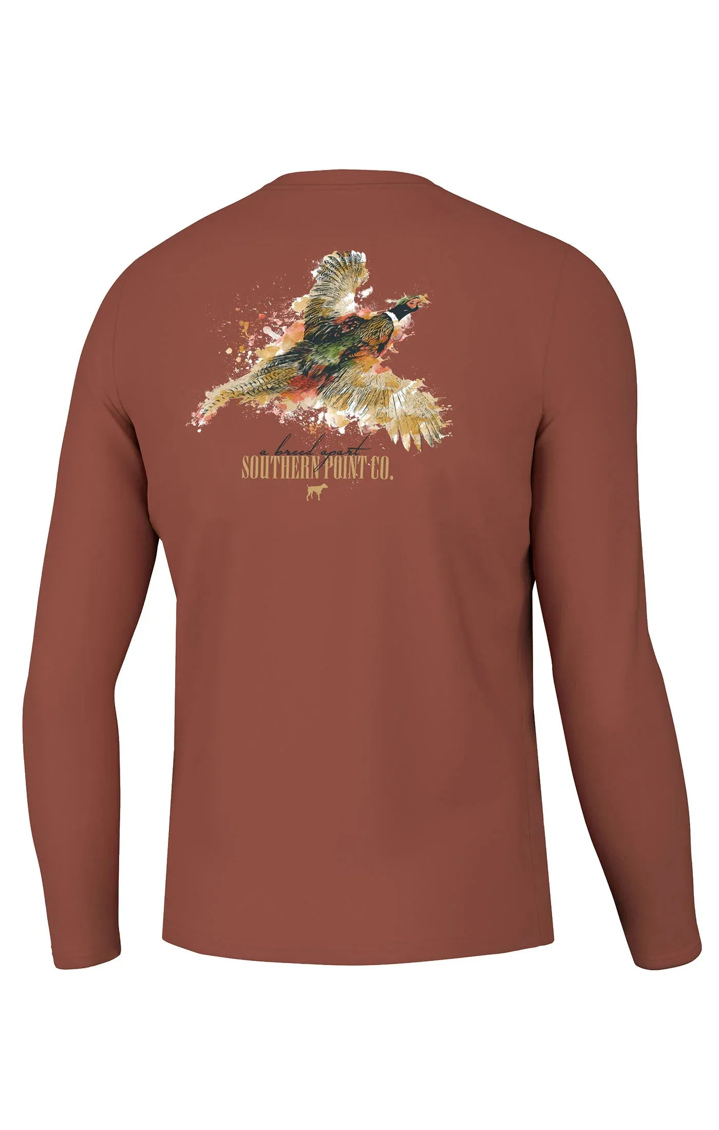 Splatter Series Pheasant Tee (Chili Oil)