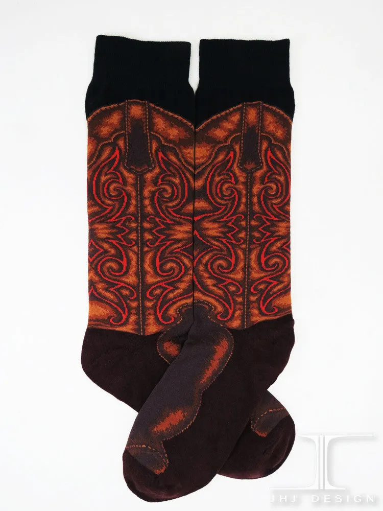 Sports - Cowboy Boots(Brown)
