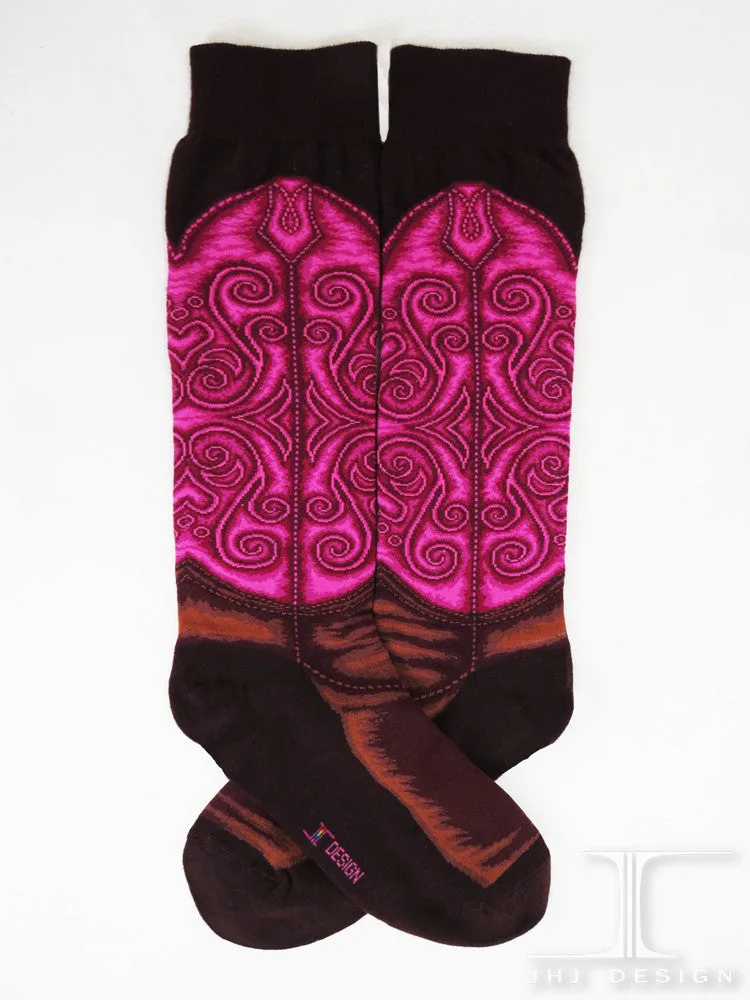 Sports - Cowboy Boots(Pink)