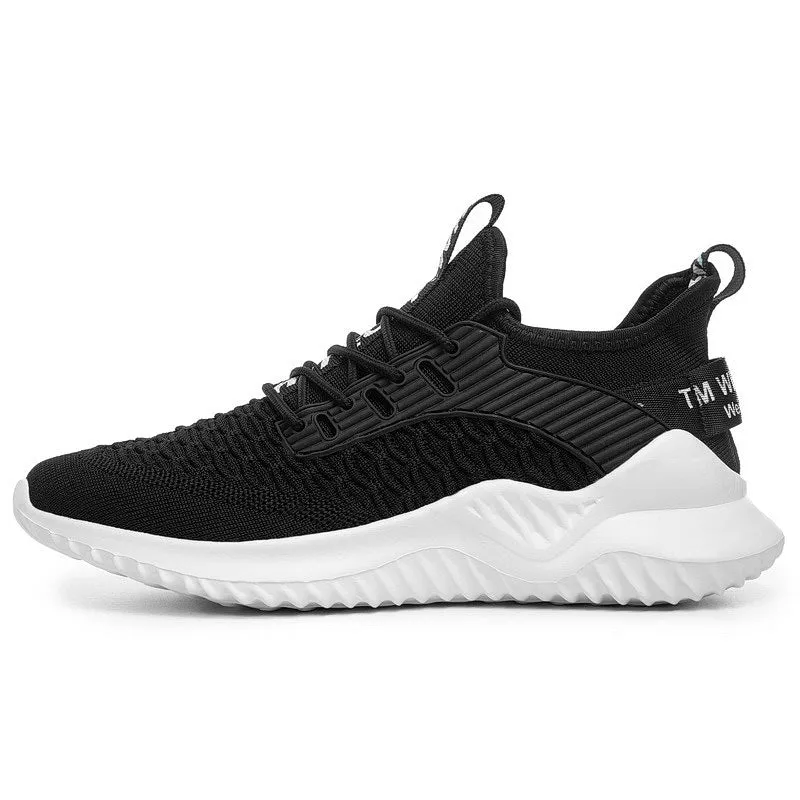 Sports Shoes Mesh Breathable All-match Tide Shoes Soft Bottom Running Shoes Men  