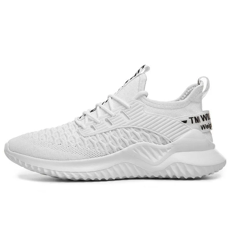 Sports Shoes Mesh Breathable All-match Tide Shoes Soft Bottom Running Shoes Men  