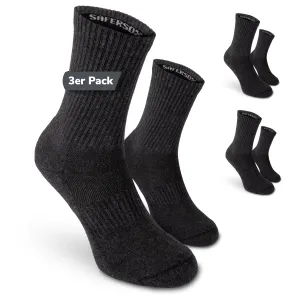 Sports Socks – Anthracite / 3 Pairs