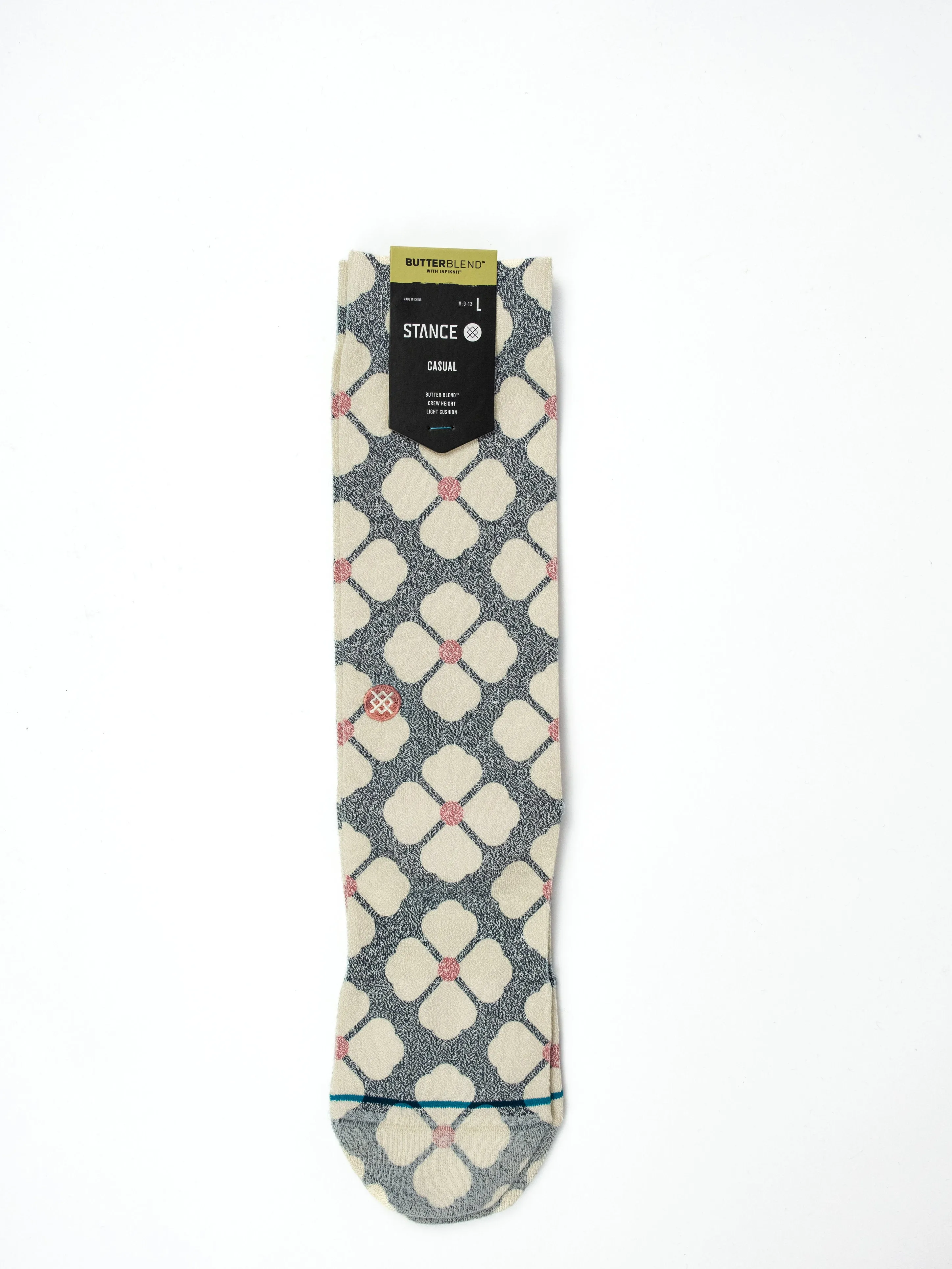 Stance - Ceramic Butter Blend Infiknit Dress Socks - Vintage White